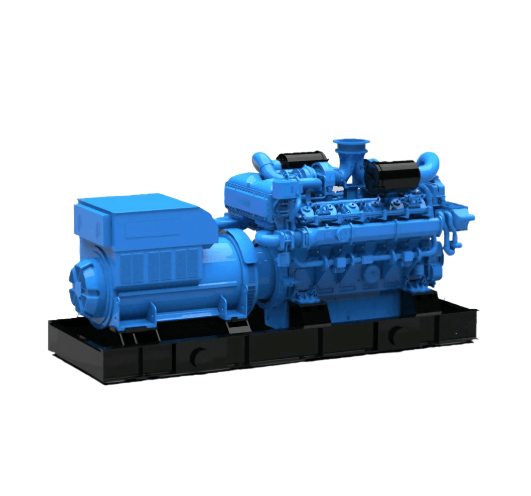 Газопоршневая установка (ГПУ) Yuchai 800 кВт открытая